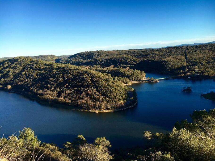 Superbe Bergerie En Coeur De Foret Avec Piscine Privee Lac Riviere Cascades Carces Экстерьер фото